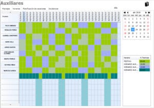 cuadrantes de turnos 
